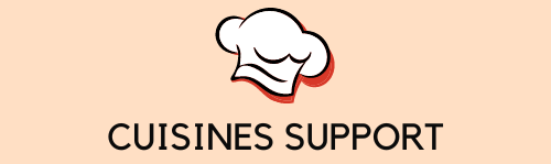 Cuisines Support